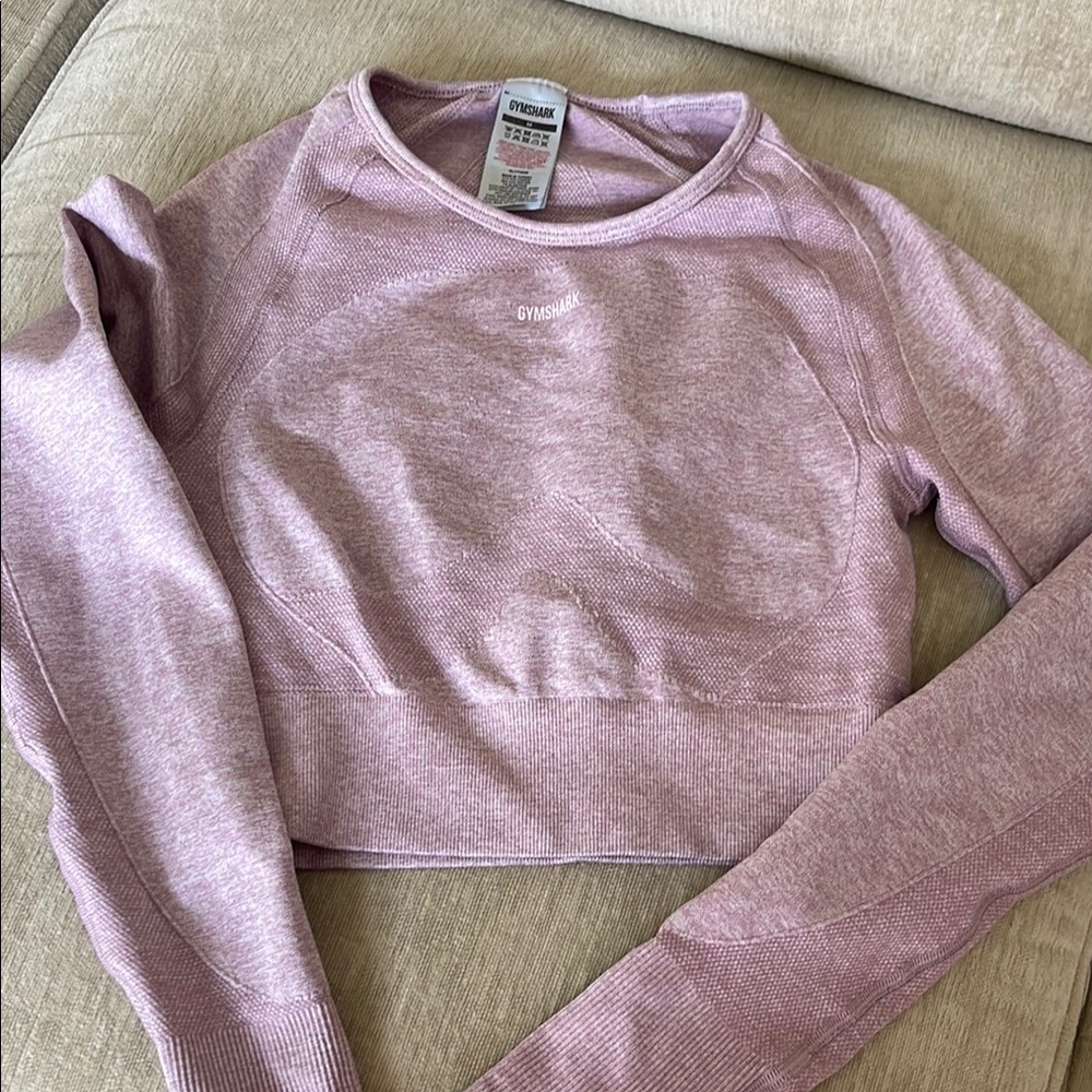 Gymshark Fitted Crop Long Sleeve